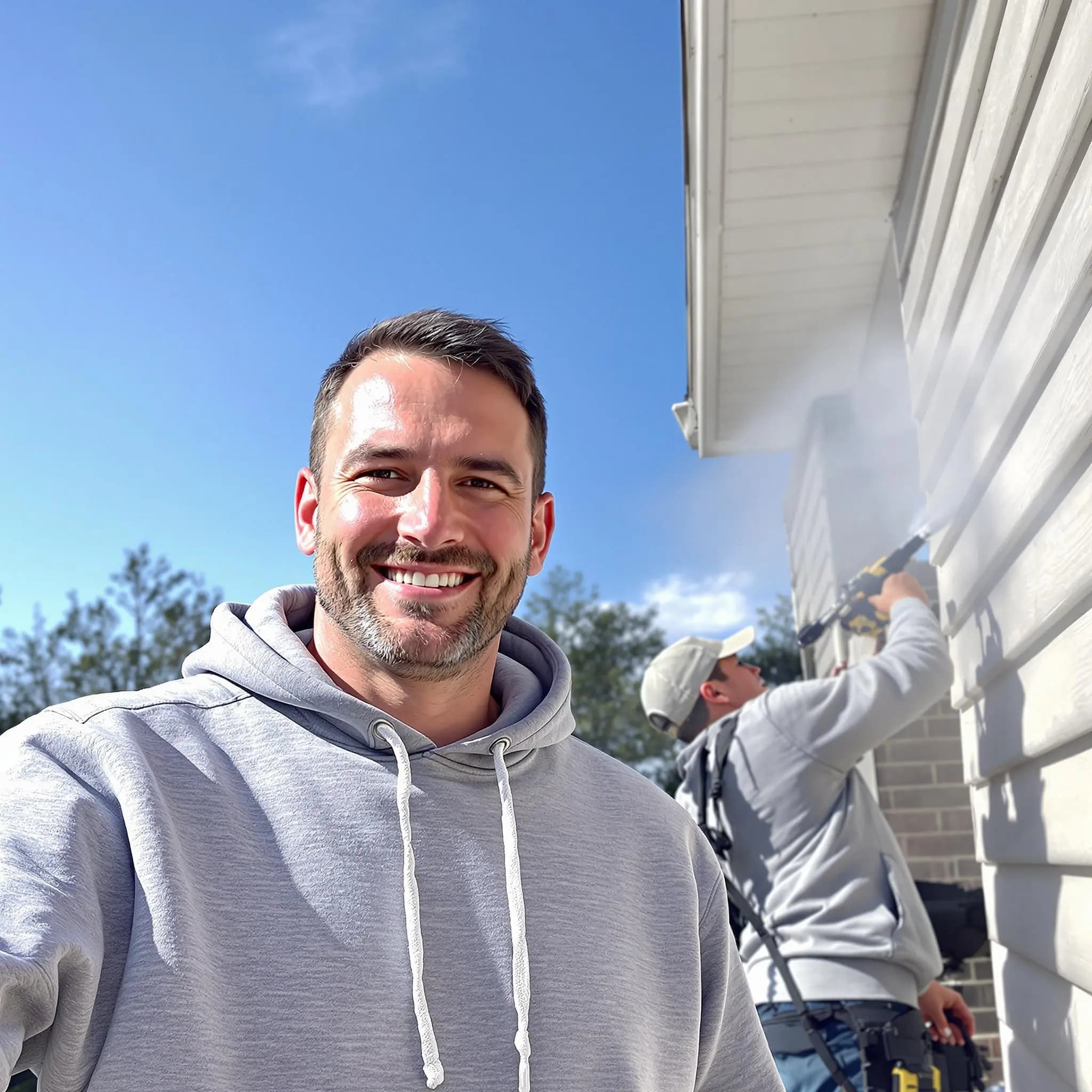 The Kent Power Washing team.